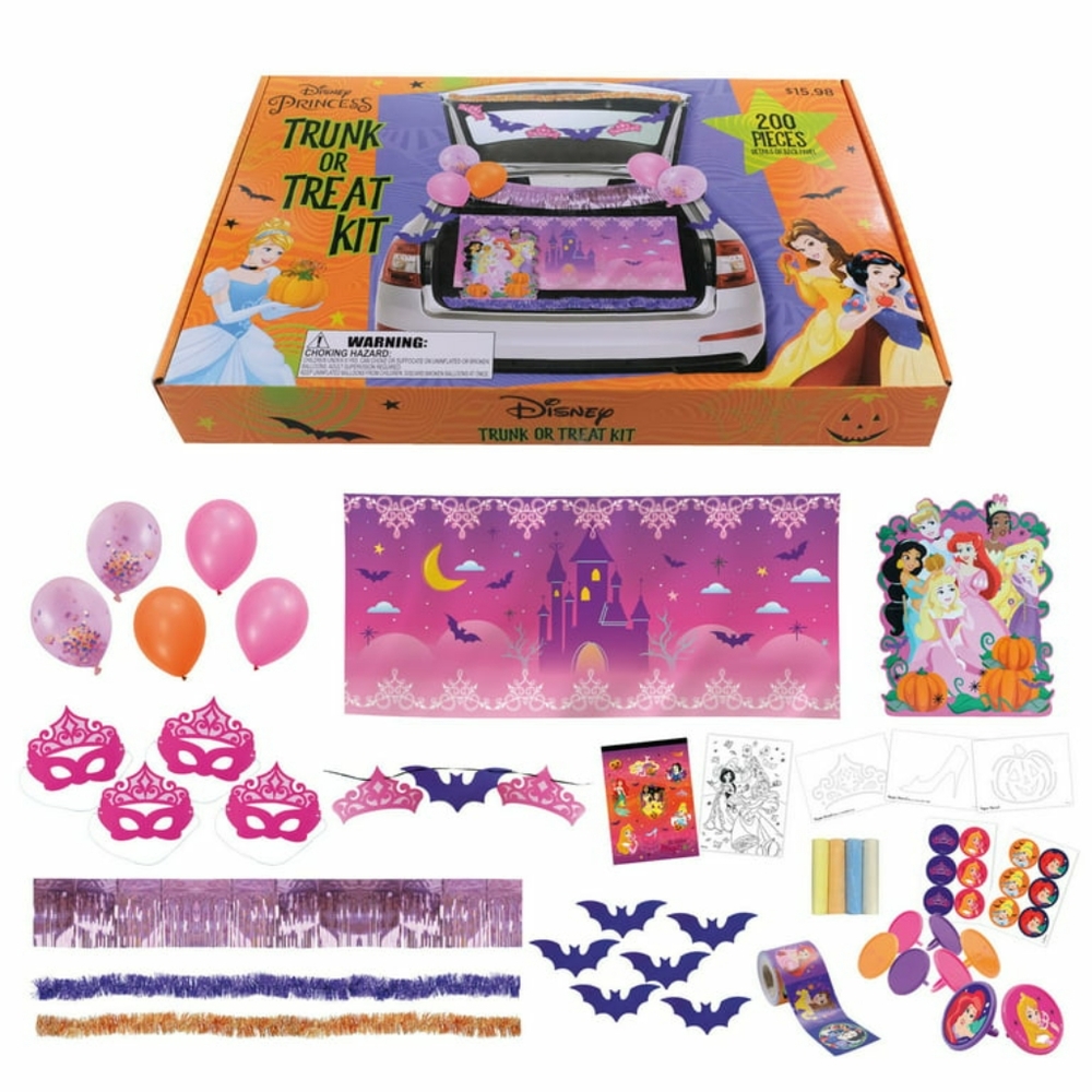 Disney Princess Trunk or Treat Kit for Halloween